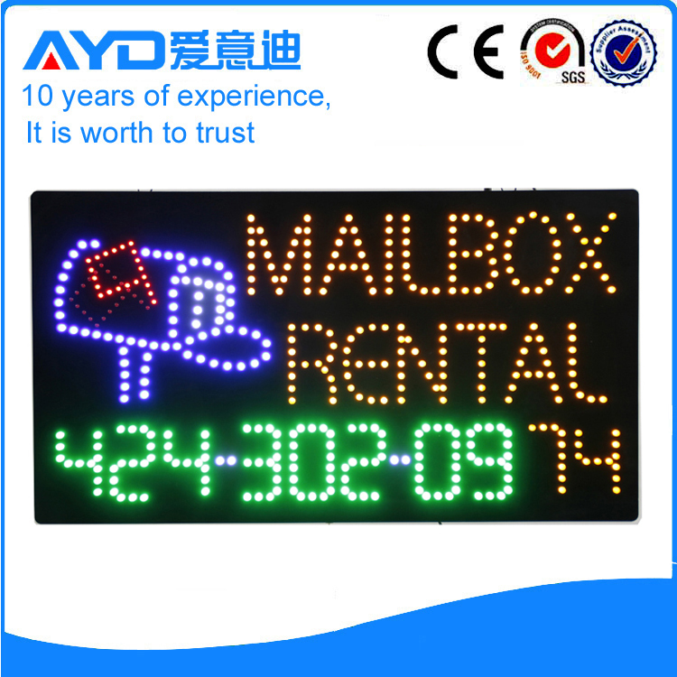 AYD Good Design LED Mailbox Rental Sign
