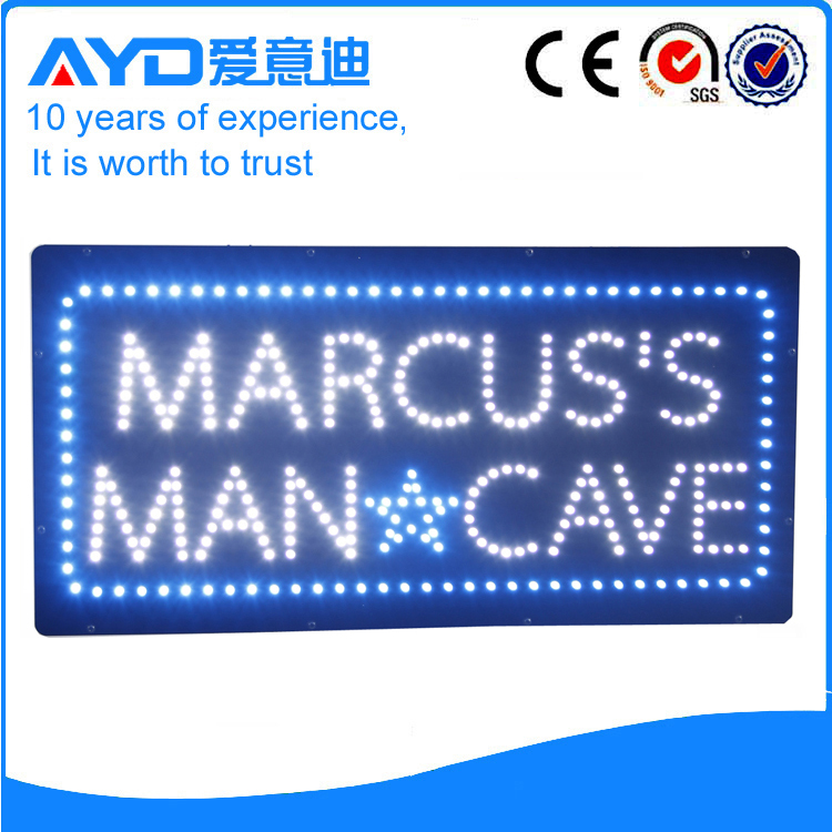 AYD LED Marcuss Man Cave Sign