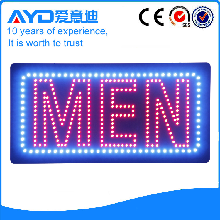 AYD Good Design LED Men Sign