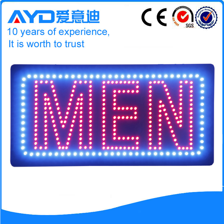 AYD Good Design LED Men Sign