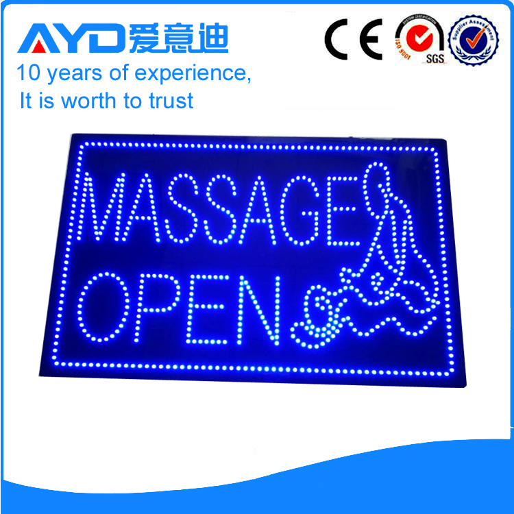 AYD Good Design LED Massage Open Sign