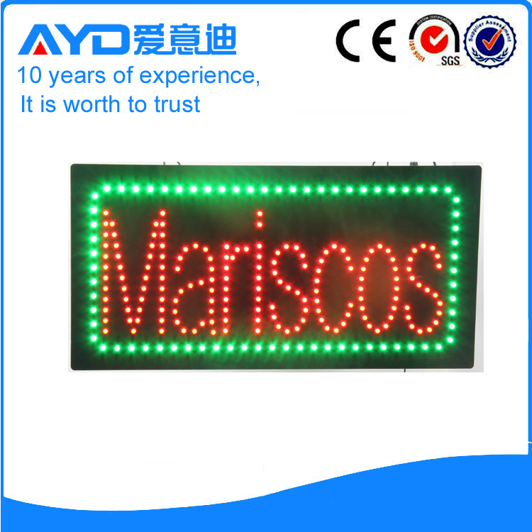 AYD LED Mariscos Sign