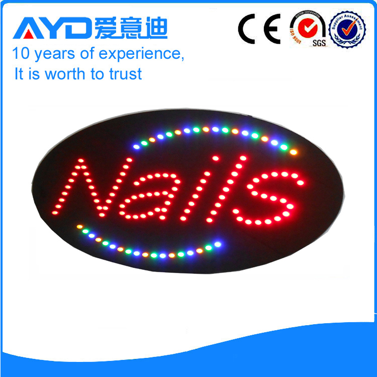 AYD LED Nails Sign