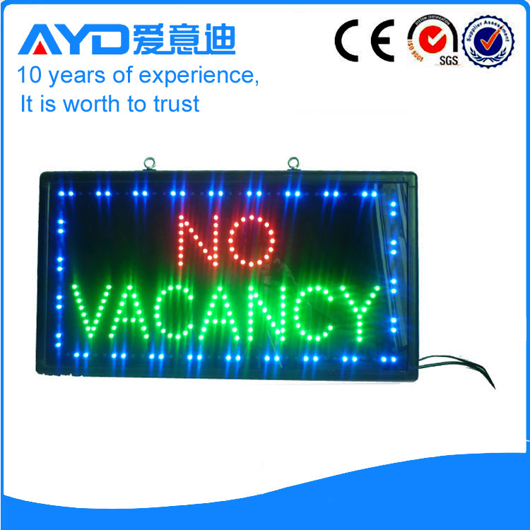 AYD LED No Vacancy Sign