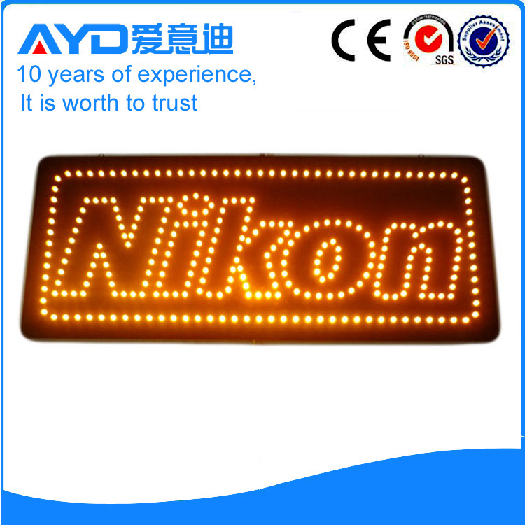 AYD LED Nikon Sign
