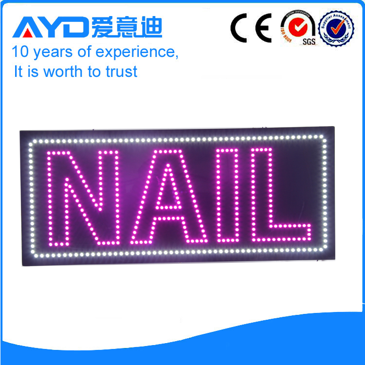 AYD Good Design LED Nail Sign