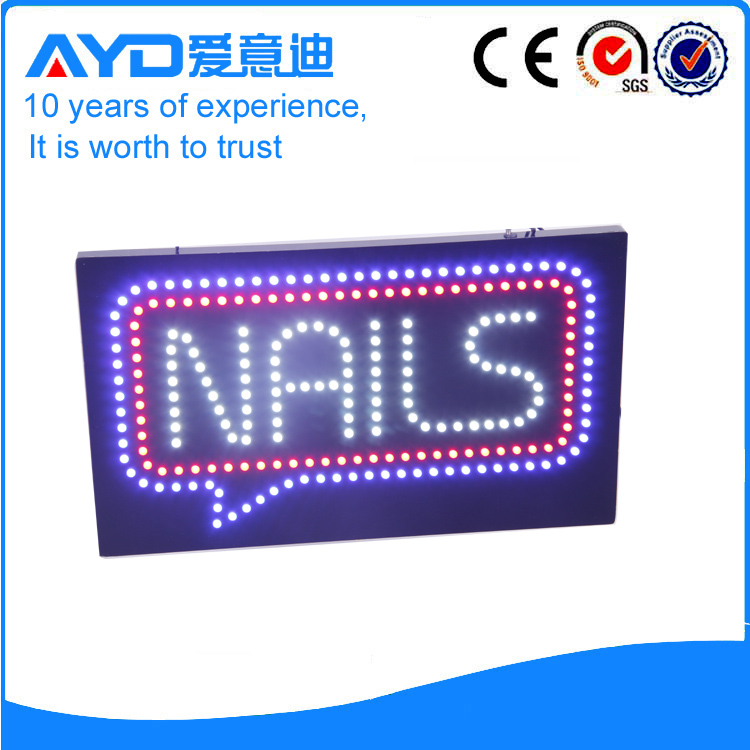 AYD Good Design LED Nails Sign