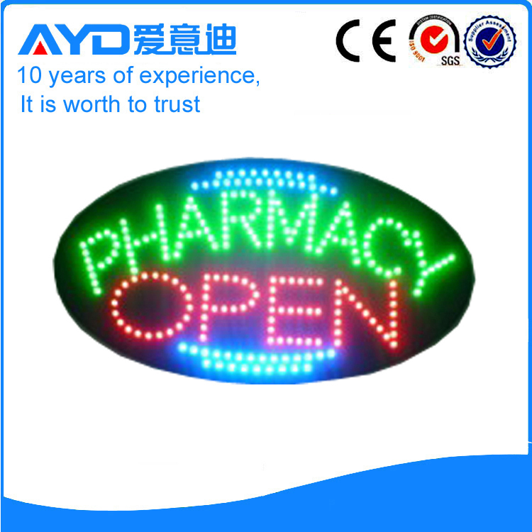 AYD LED Pharmacy Open Sign
