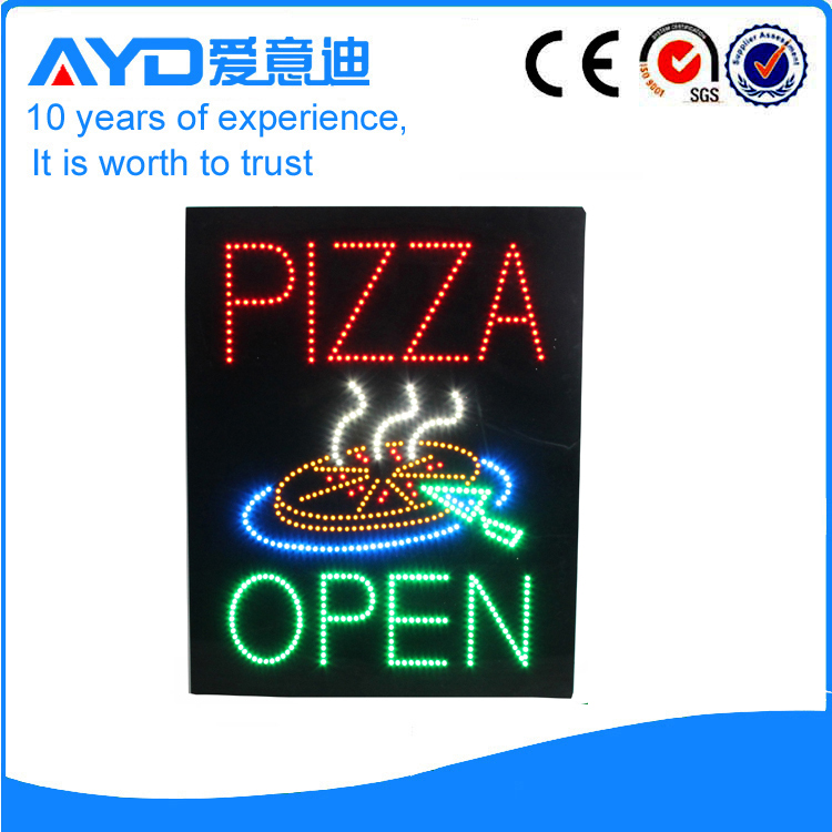 AYD LED Pizza Open Sign