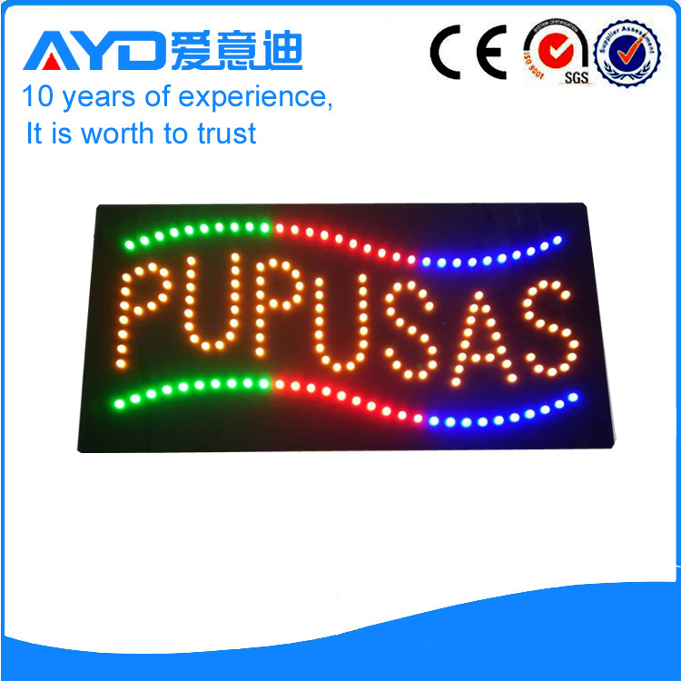 AYD LED Pupusas Sign