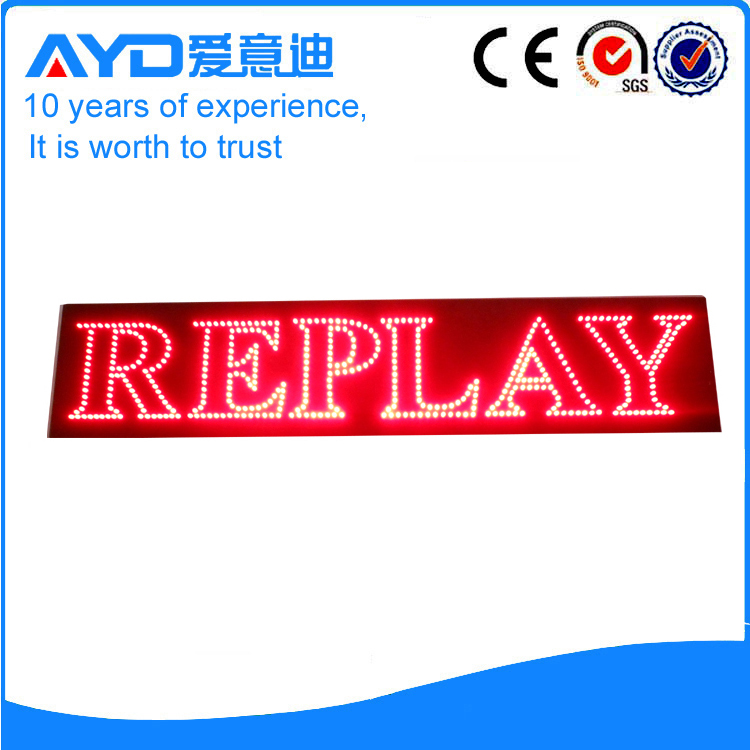 AYD LED Replay Sign
