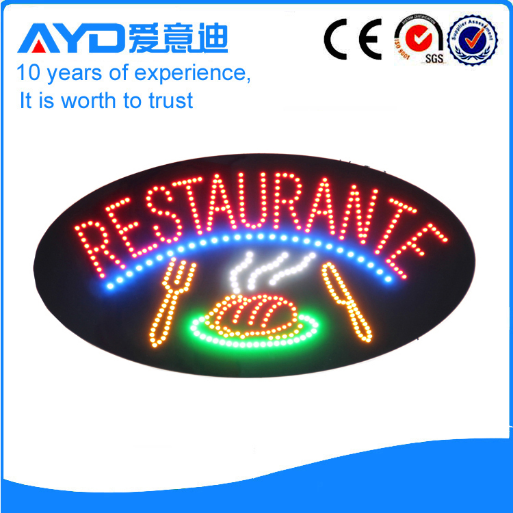 AYD LED Restaurante Sign