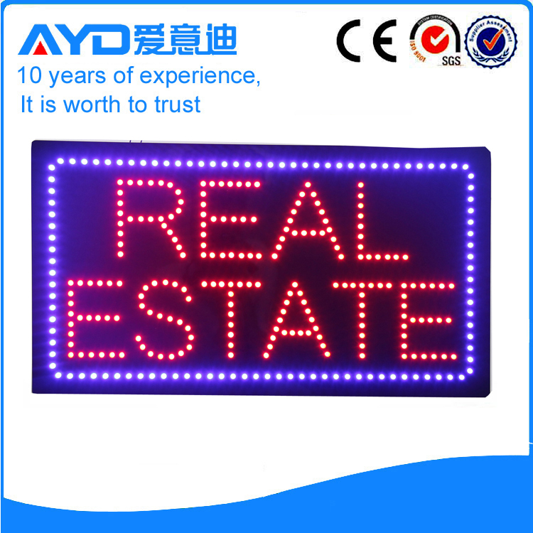 AYD LED Real Estate Sign