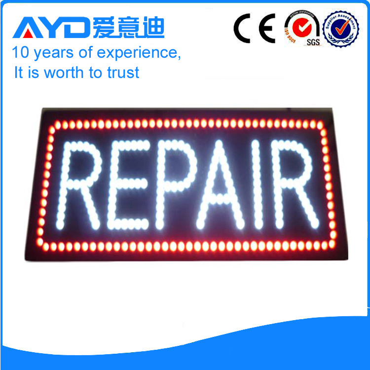 AYD Good Design LED Repair Sign