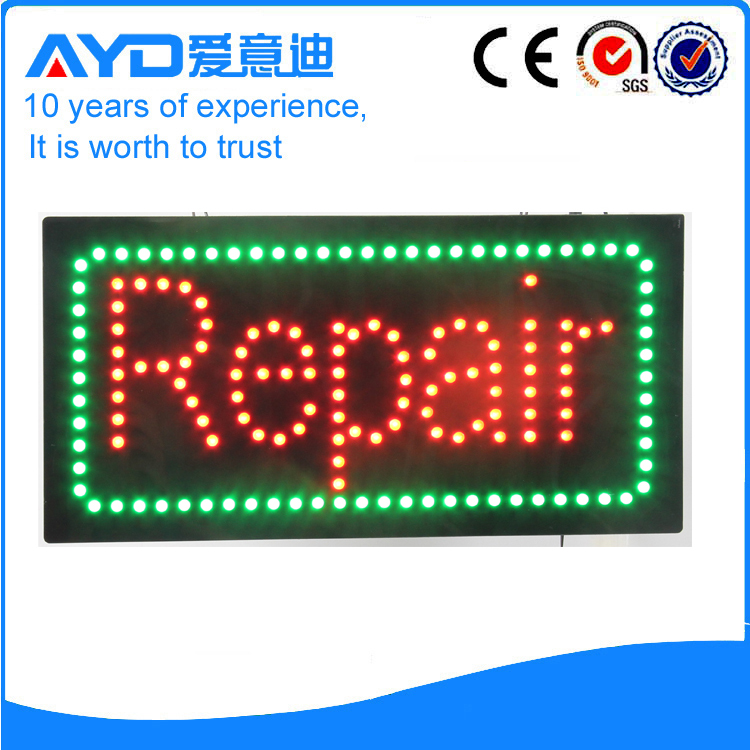 AYD Good Design LED Repair Sign