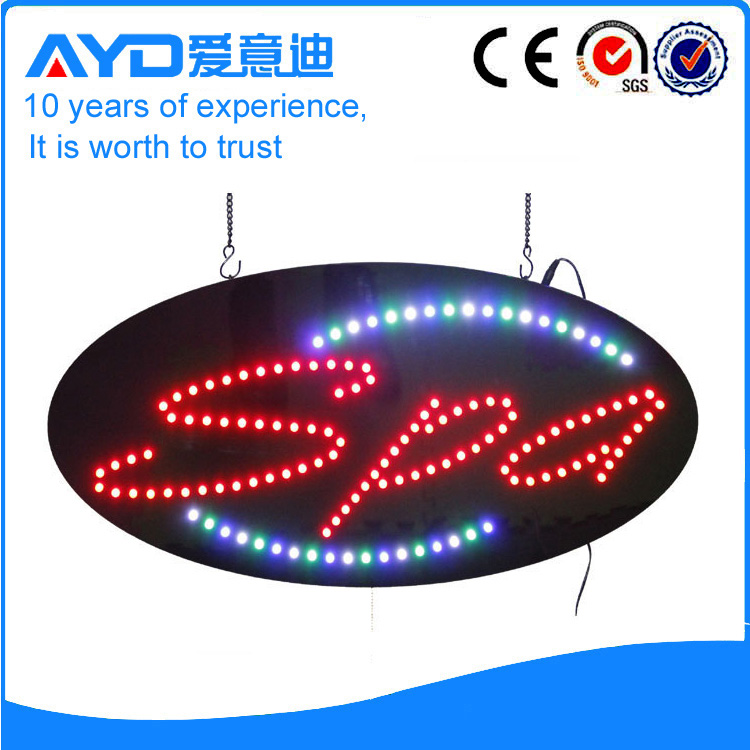 AYD Good Price LED Spa Sign