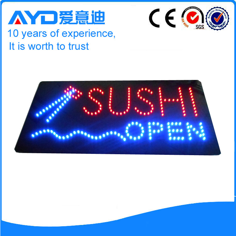 AYD Good Price LED Sushi Open Sign
