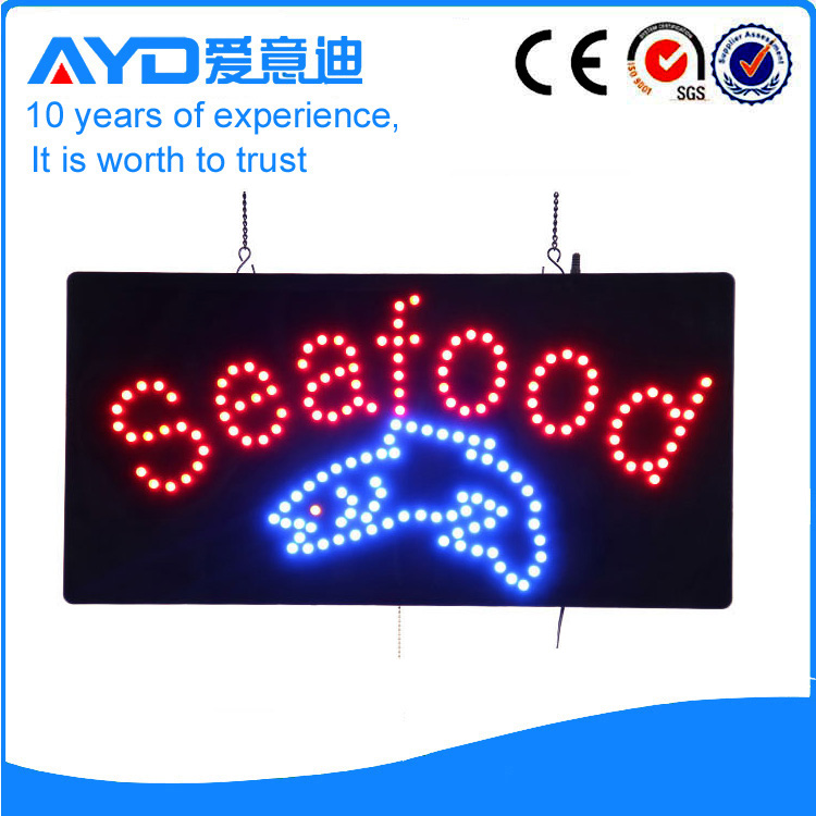 AYD Good Design LED Seafood Sign