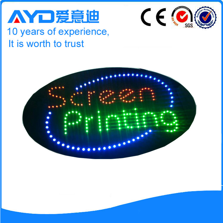 AYD LED Screen Printing Sign