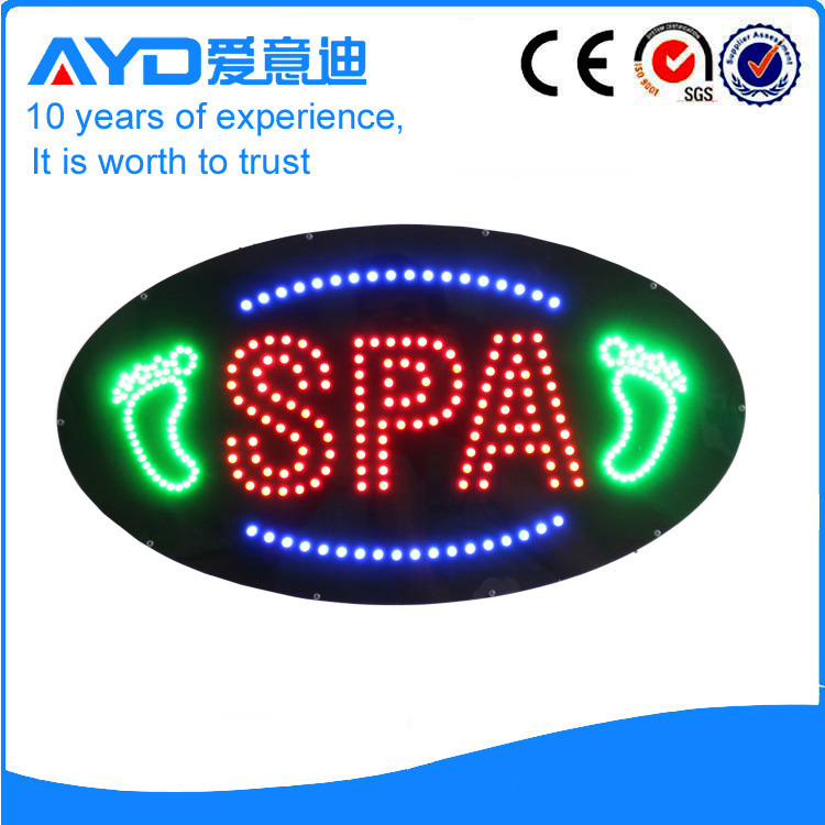 AYD Good Design LED Spa Sign