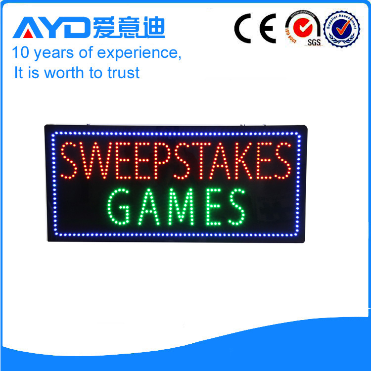 AYD LED Sweepstakes Games Sign