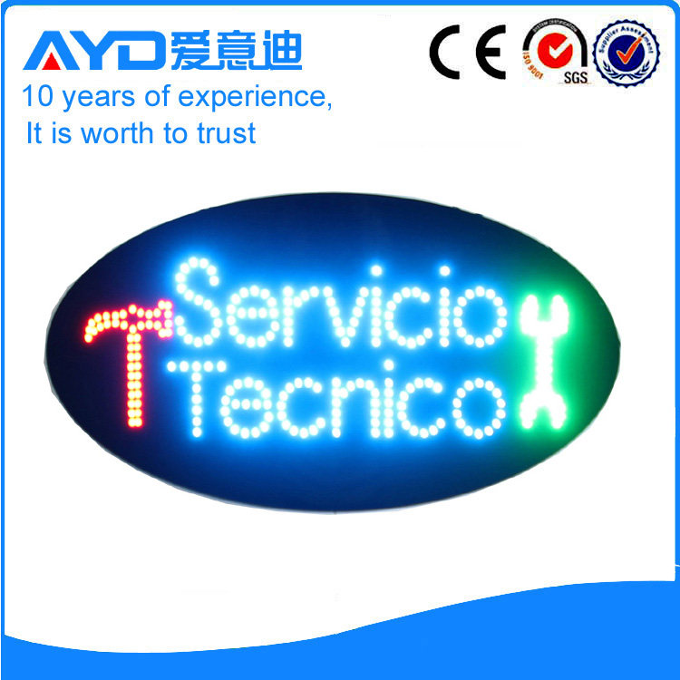 AYD LED Servicio Tecnico Sign