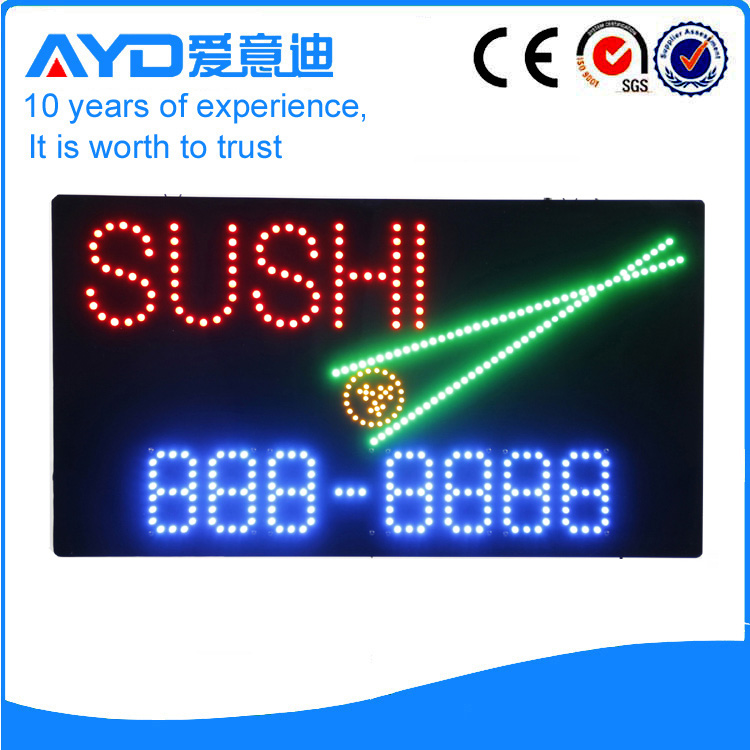 AYD Unique Design LED Sushi Sign