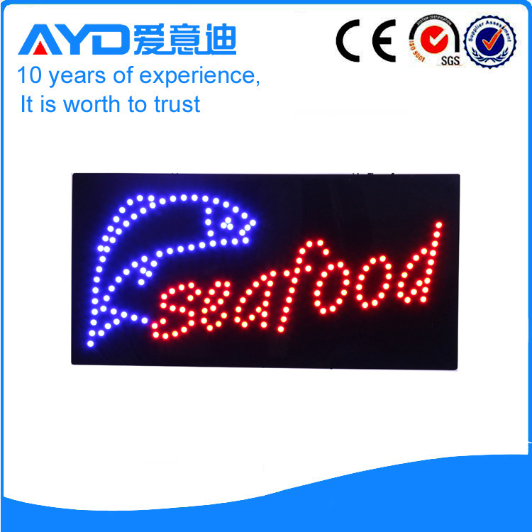 AYD Good Design LED Seafood Sign