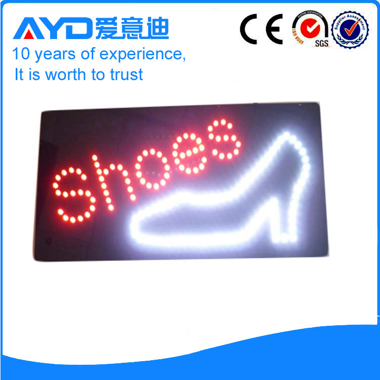 AYD Good Design LED Shoes Sign