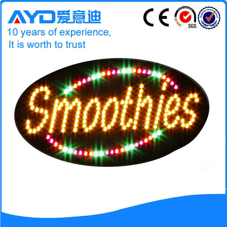 AYD Good Design LED Smoothies Sign