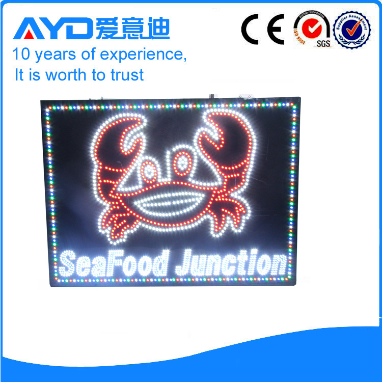 AYD LED Seafood Junction Sign