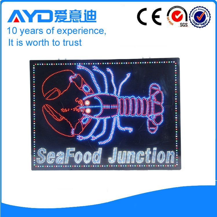 AYD LED Seafood Junction Sign