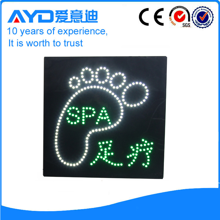 AYD LED Spa Pedicure Sign