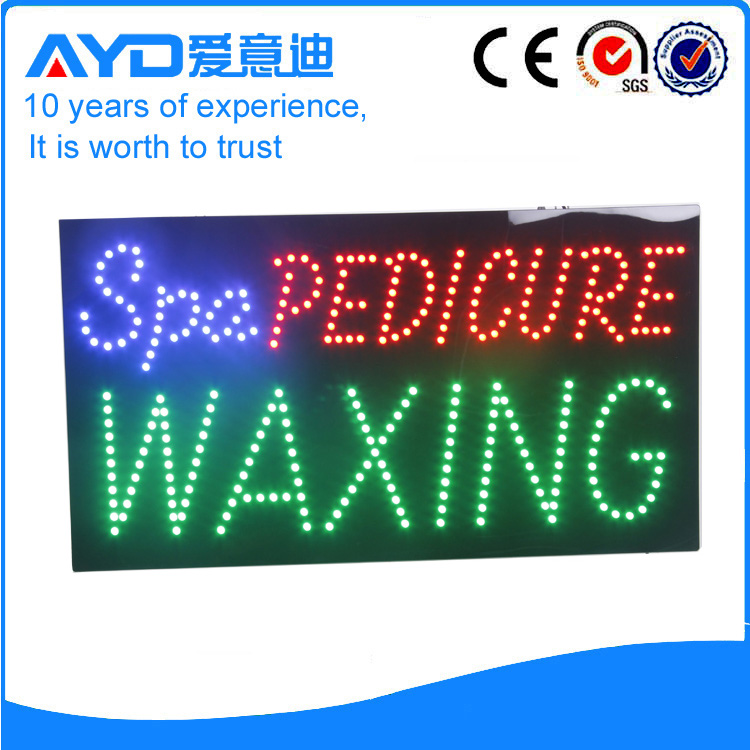 AYD LED Spa Pedicure Waxing Sign