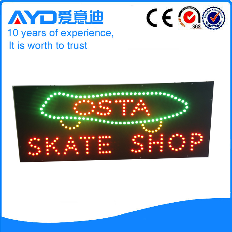 AYD Good Design LED Skate Shop Sign