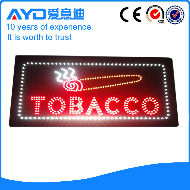 AYD Indoor LED Tobacco Sign