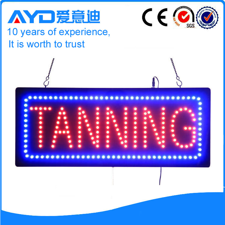 AYD Good Design LED Tanning Sign