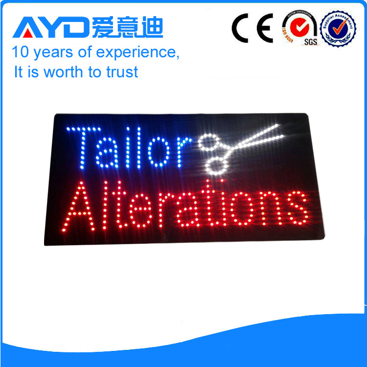 AYD Indoor LED Tailor Alterations Sign