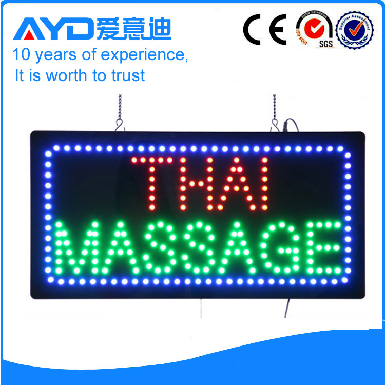 AYD Indoor LED Thai Massage Sign