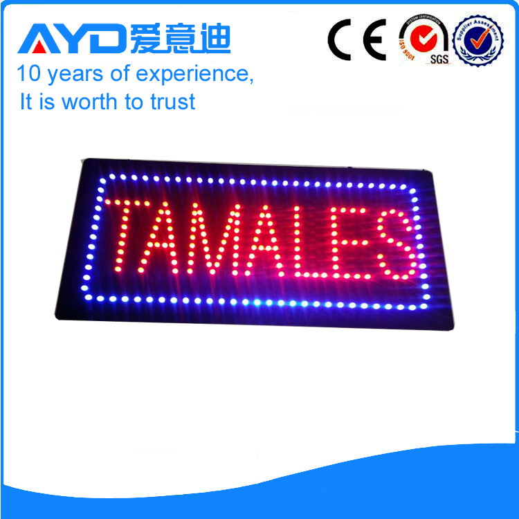 AYD Indoor LED Tamales Sign