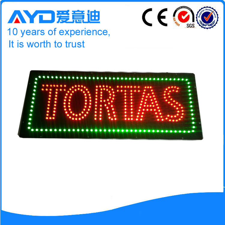 AYD Indoor LED Tortas Sign