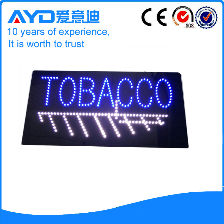 AYD Indoor LED Tobacco Sign