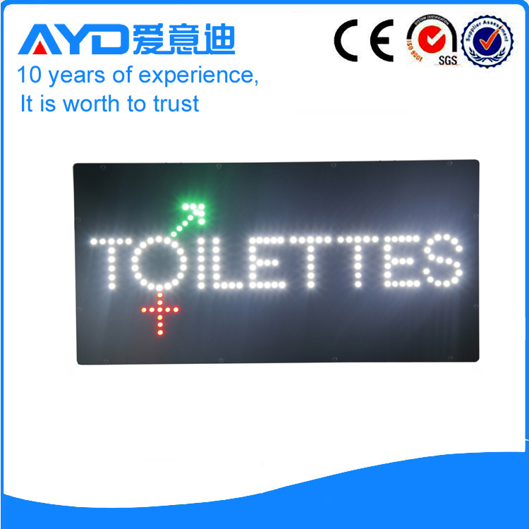 AYD Good Design LED Toilettes Sign