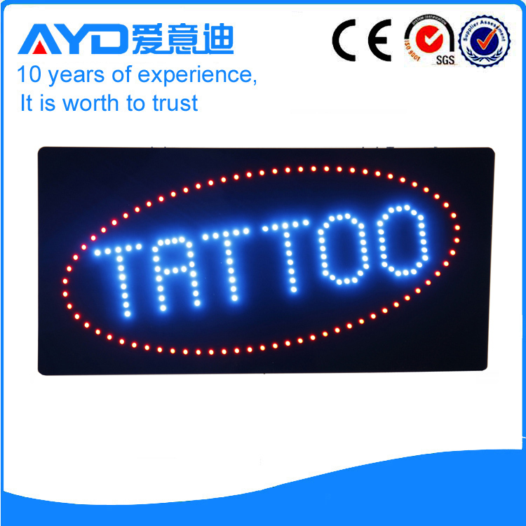 AYD High Bright LED Tattoo Sign