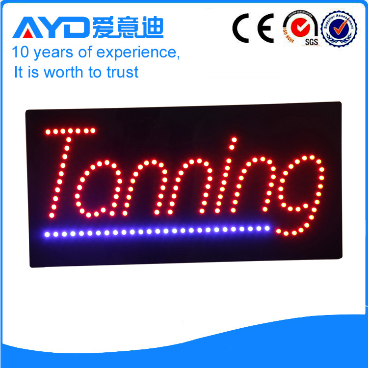 AYD Good Design LED Tanning Sign