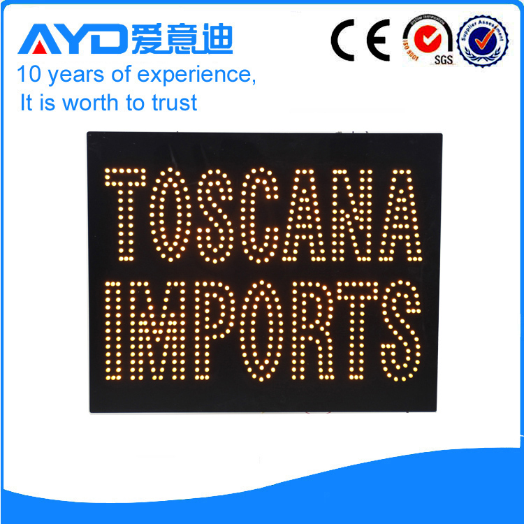 AYD LED Toscana Imports Sign