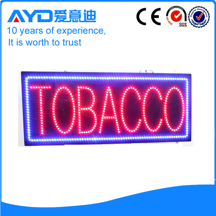AYD Indoor LED Tobacco Sign