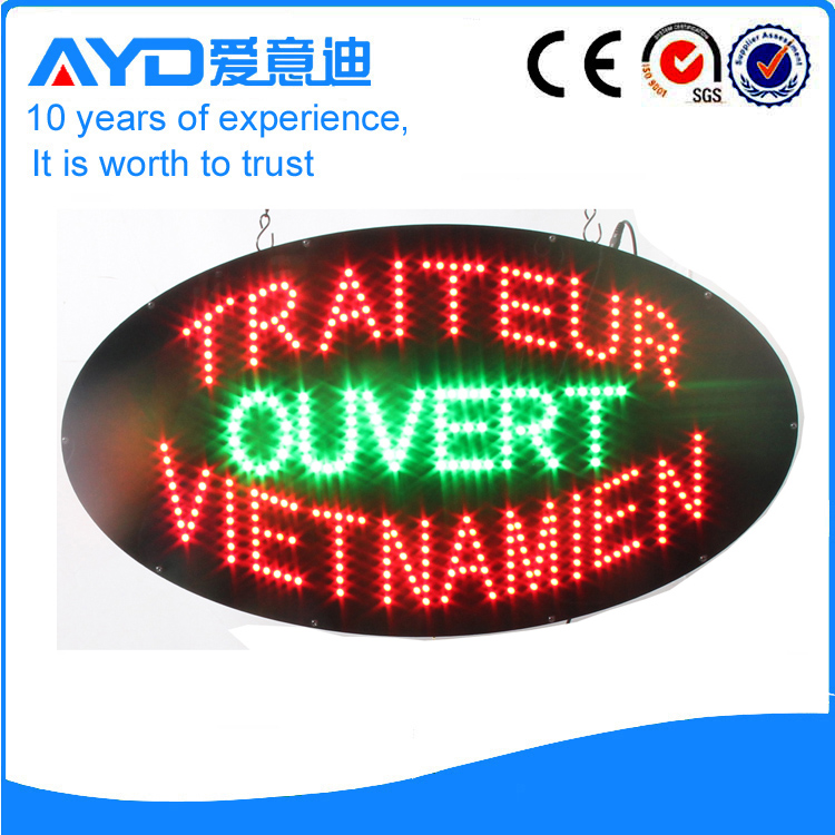 AYD LED Traiteur Vietnamien Sign
