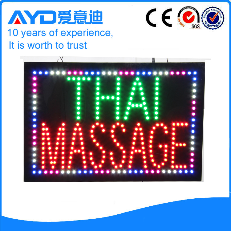AYD Indoor LED Thai Massage Sign