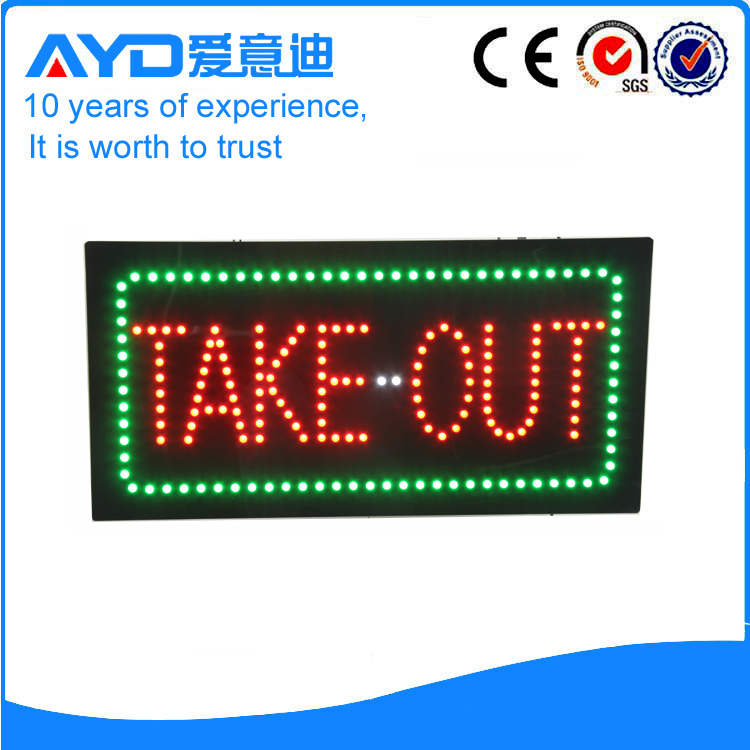 AYD LED Take-out Sign